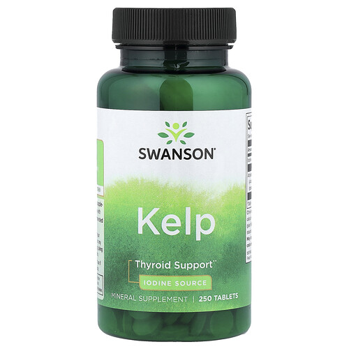 Swanson Vitamins Kelp, 250 Tablets