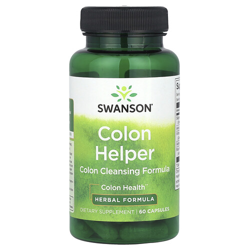 Swanson Vitamins Colon Helper, 60 Capsules