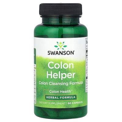 Swanson  Colon Helper  60 Capsules