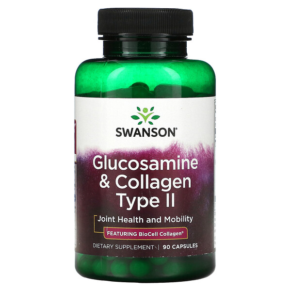 Glucosamine & Collagen Type II, 90 Capsules