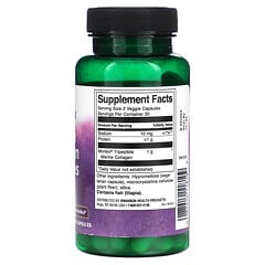 Swanson, Marine Collagen Peptides Type 1, 500 mg, 60 Veggie Capsules