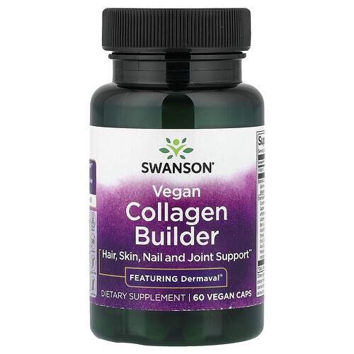 Swanson Vitamins, Vegan Collagen Builder, 60 Vegan Caps