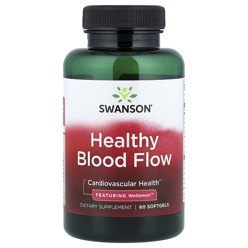 Swanson Vitamins Healthy Blood Flow, 60 Softgels