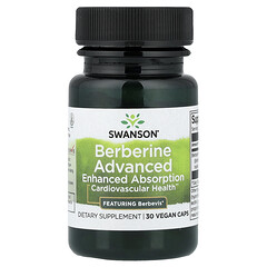 Berberine Advanced, 30 веганських капсул (550 мг у капсулі)