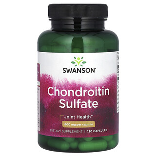 Swanson Vitamins, Chondroitin Sulfate, 600 mg, 120 Capsules