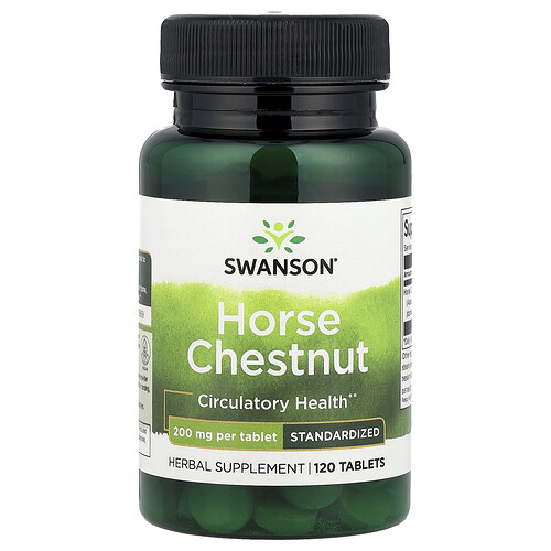 Swanson Vitamins Horse Chestnut, 200 mg, 120 Tablets