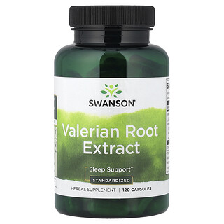 Swanson Vitamins, Valerian Root Extract, Standardized, 120 Capsules