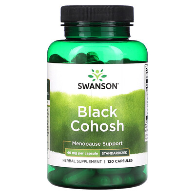 

Swanson Black Cohosh 40 mg 120 Capsules