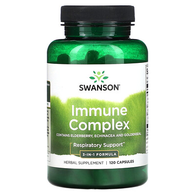 Swanson , Immune Complex, 120 Capsules