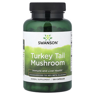 Swanson Vitamins, Krůtí ocas, 120 kapslí