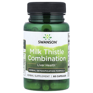 Swanson Vitamins, 水飛薊組合，60 粒膠囊