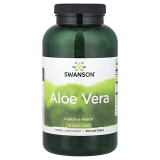 Swanson Vitamins, Aloe Vera, 25 mg, 300 Softgels