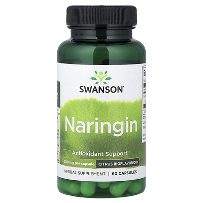 Swanson Vitamins, Naringina, 500 mg, 60 cápsulas