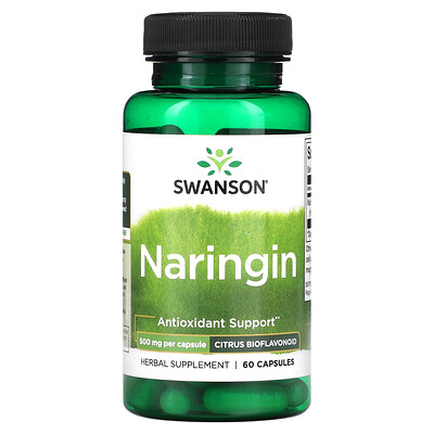 Swanson Naringin 500 mg 60 Capsules