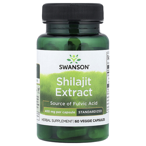 スワンソンビタミンズ Swanson Vitamins, シラジットエキス、標準化、400mg、ベジカプセル60粒