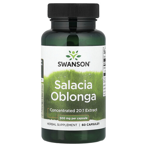 Swanson Vitamins, Salacia oblonga, 500 mg, 60 Kapseln