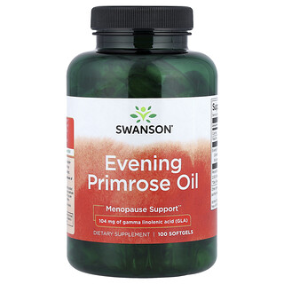 Swanson Vitamins, 月見草精油，104 毫克，100 粒軟凝膠