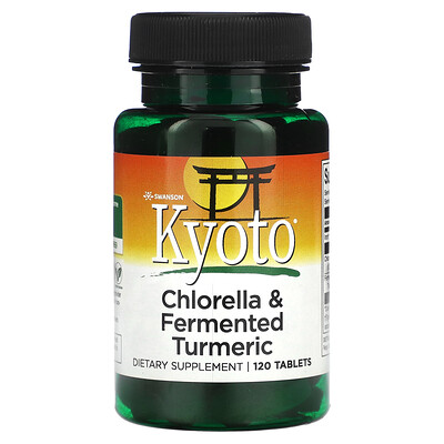 

Swanson Kyoto Chlorella & Fermented Turmeric 120 Tablets