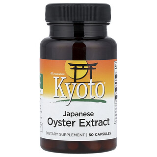 Swanson Vitamins, Kyoto®，日本牡蠣提取物，60 粒膠囊（每粒膠囊 500 毫克）