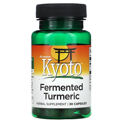 

Swanson Kyoto Fermented Turmeric 30 Capsules