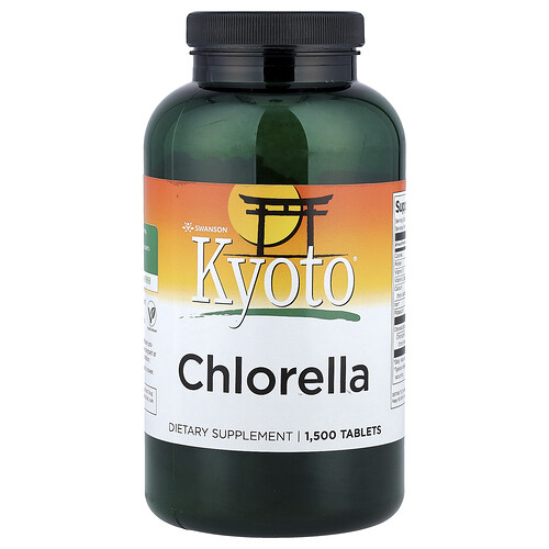 Swanson Vitamins, Kyoto® Chlorella, 1,500 Tablets