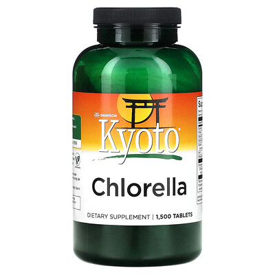 Swanson Kyoto Chlorella 1 500 Tablets