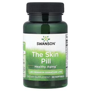 Swanson Vitamins, La pilule pour la peau, 30 capsules à enveloppe molle