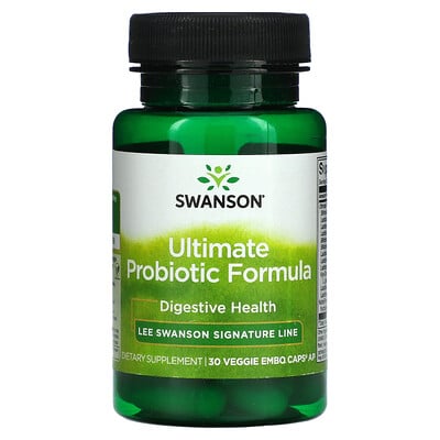 

Swanson Ultimate Probiotic Formula 30 Veggie Embo Caps Ap