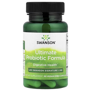 Swanson Vitamins, Ultimate Probiotic Formula, 30 Vegan Embo Caps® Ap