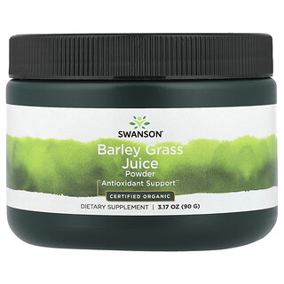 Swanson Vitamins, Jus d'herbe d'orge en poudre, 90 g