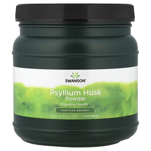 Swanson Vitamins, Psyllium Husk Powder, Flohsamenschalenpulver, 340 g (12 oz.)