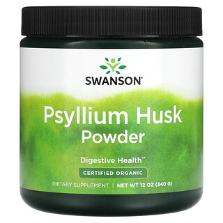 Swanson, Psyllium Husk на прах, 12 унции (340 g)