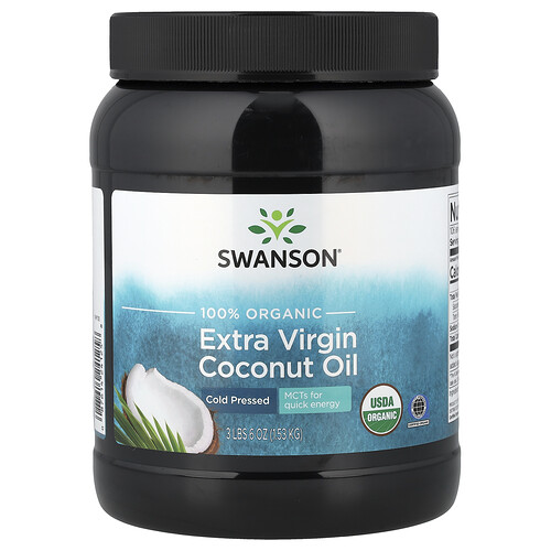 Swanson Vitamins, 100 % Bio-Natives Kokosöl Extra, 1,53 kg