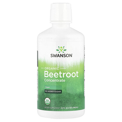 Swanson Organic Beetroot Concentrate 32 fl oz (946 ml)