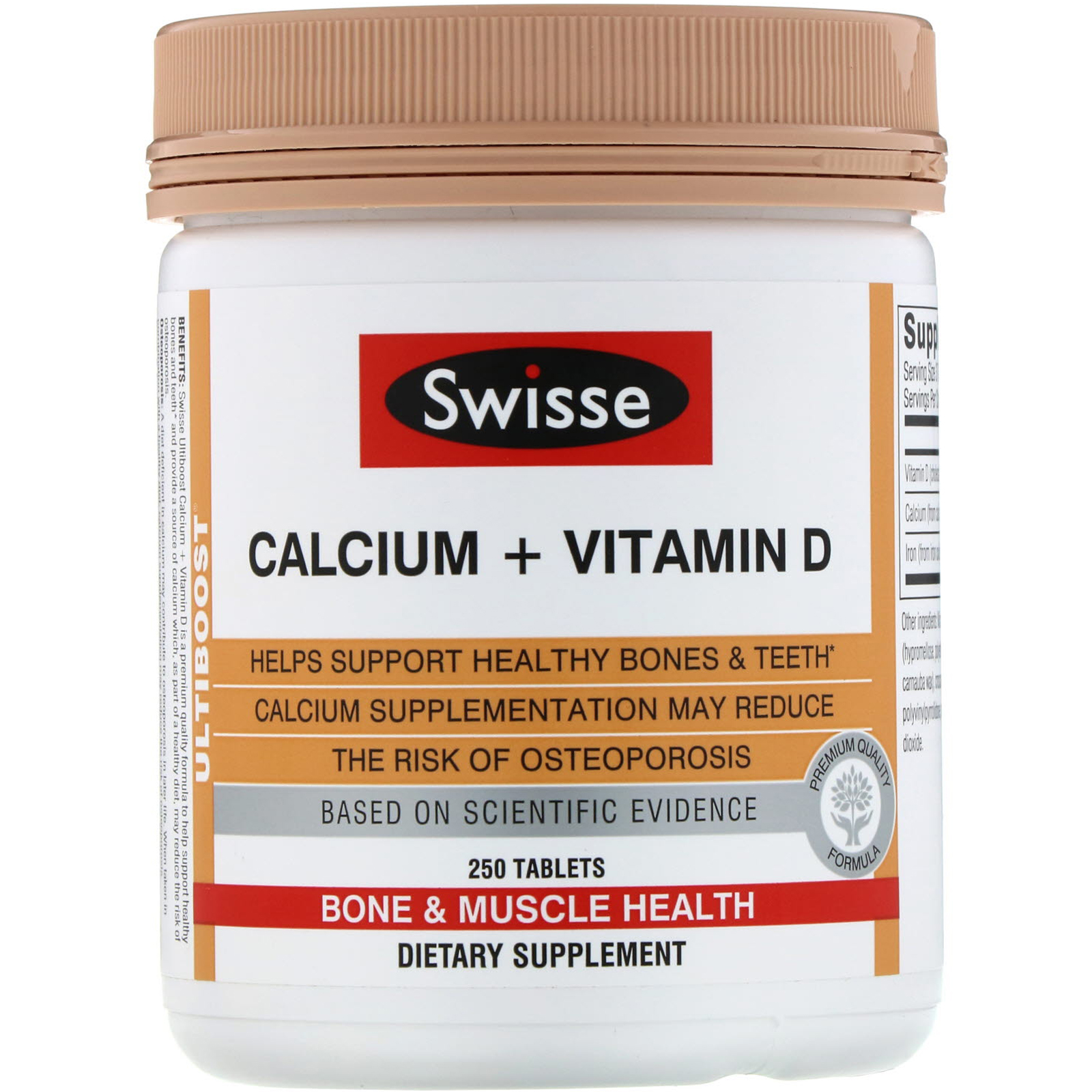 Details About Ultiboost Calcium Vitamin D 250 Tablets