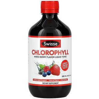 Swisse, Chlorophyll, Mixed Berry Flavor Liquid Tonic, 16.9 fl oz (500 ml)