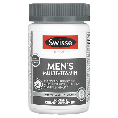 

Swisse Ultivite мультивитамины для мужчин 50 таблеток