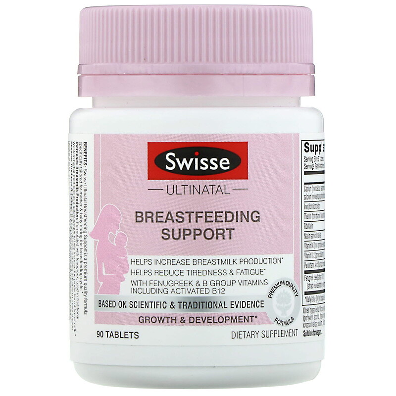 Swisse, Ultinatal, Breastfeeding Support, 90 Tablets iHerb