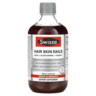 Swisse, 頭髮皮膚指甲，液體配方，16.9 液量盎司（500 毫升）