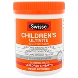 Swisse, Мультивитамины для детей Ultivite, 120 жевательных таблеток отзывы
