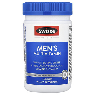 Swisse, Ultivite®, Multivitamin für Männer, 120 Tabletten