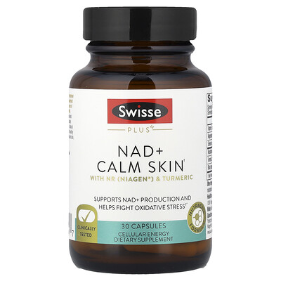 Product Image for Swisse, Plus, NAD+ Calm Skin, 30 Capsules