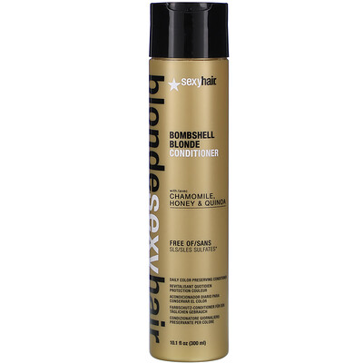 

Blonde Sexy Hair, Bombshell Blonde Conditioner, 10.1 fl oz (300 ml)
