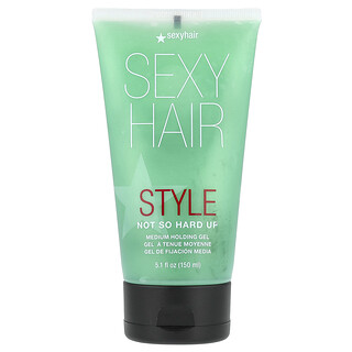 SexyHair, Style, No tan duros, Gel de fijación media, 150 ml (5,1 oz. líq.)