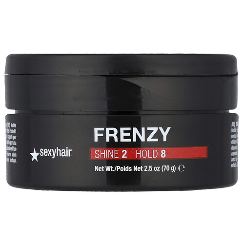 Sexyhair Style, Frenzy, Matte Texturizing Paste, 2.5 oz (70 g)