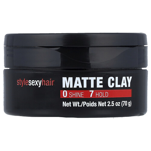 SexyHair, Matte Clay, Texturierung, 70 g (2,5 oz.)