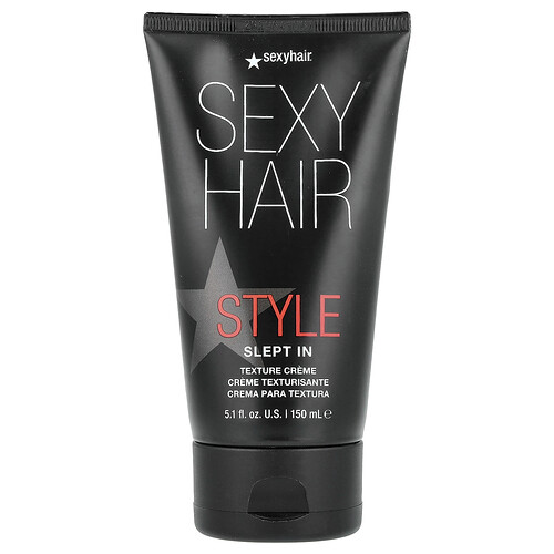 Sexyhair Style, Slept In, Texture Creme, 5.1 fl oz (150 ml)