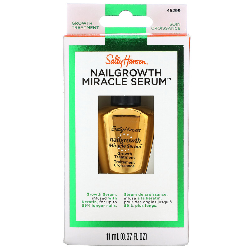Sally Hansen, NailGrowth Miracle（ネイルグロース ミラクル）セラム、11ml（0.37液量オンス）
