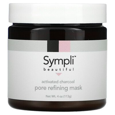 Купить Sympli Beautiful маска с активированным углем для очищения пор, 113 г (4 унции)