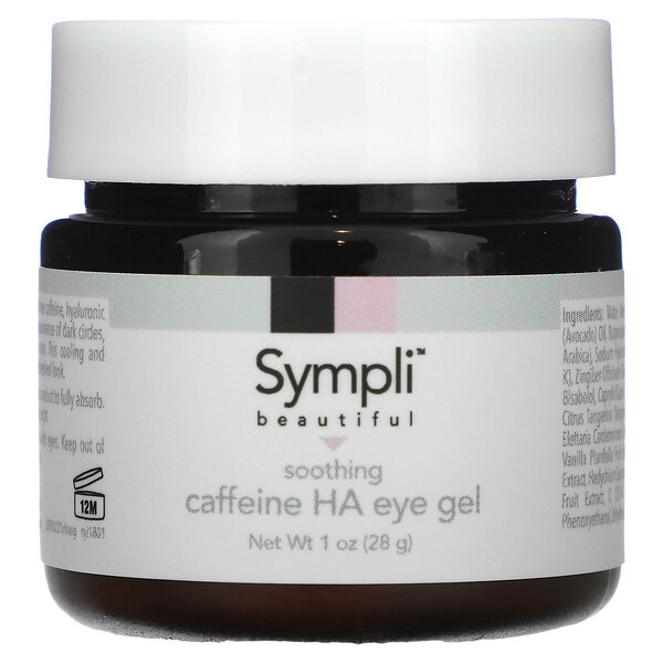 舒緩咖啡萃取透明質酸眼部凝膠，1 液量盎司（30 毫升）